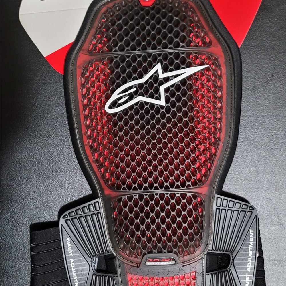 Alpinestars Nucleon KR-R Cell Back Protector BLACK RED